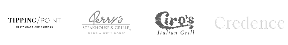 Restaurants near The McCarthy: Tipping Point Restaurant and Terrace, Perry’s Steakhouse & Grille, Ciro’s Italian Grill and Credence